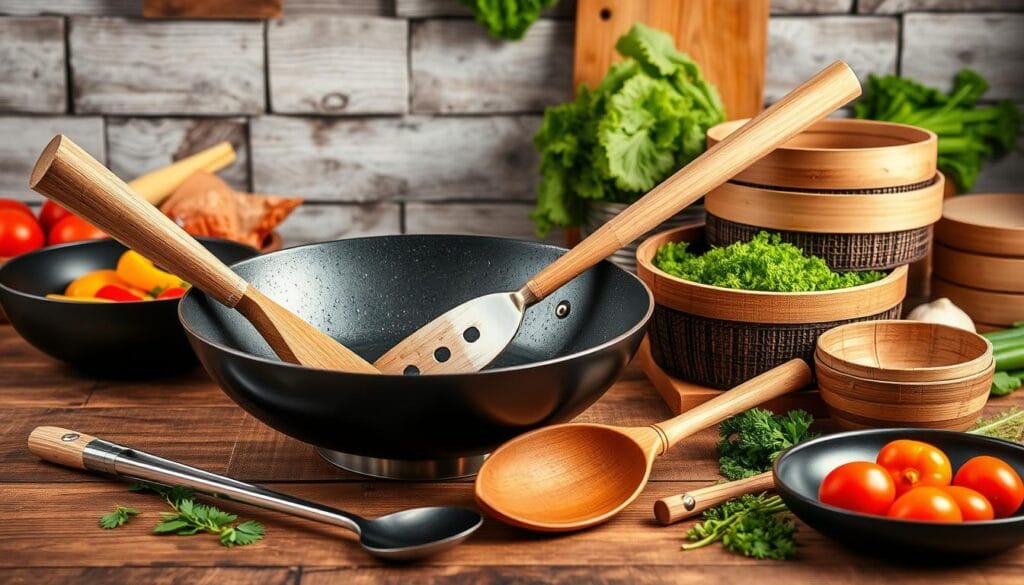 wok cooking tools