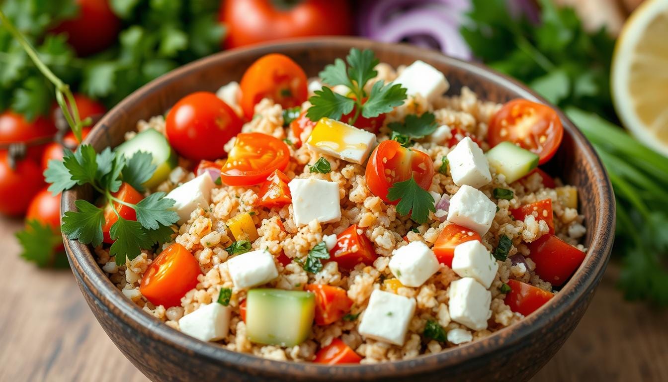 cypriot grain salad