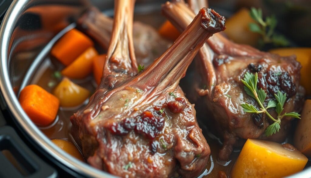 pressure cooker lamb shanks