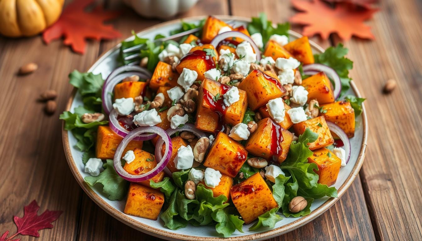 roast pumpkin salad​