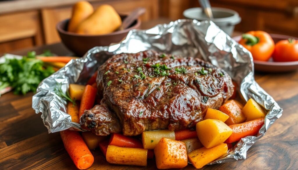 slow cooker chuck steak