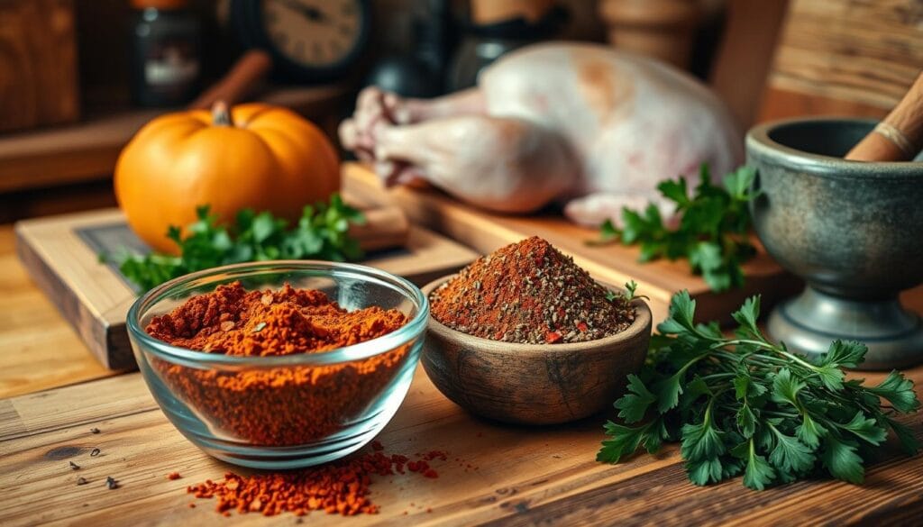 Cajun Turkey Rub Preparation