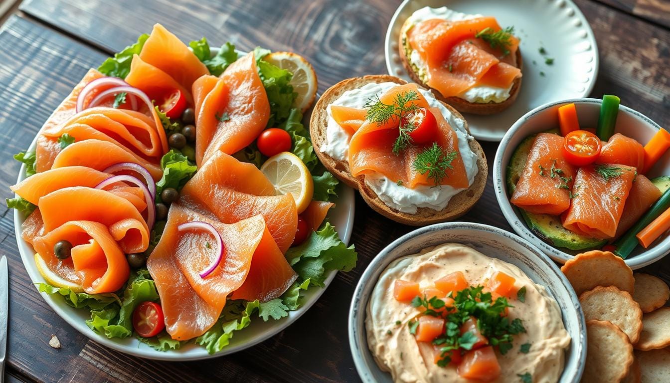 Smoked Salmon Dishes