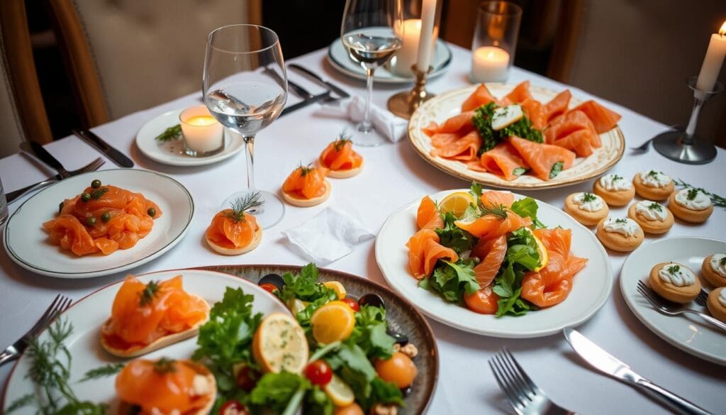 smoked salmon dinner ideas