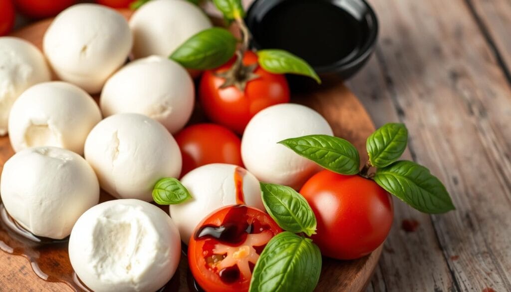 Caprese salad ingredients