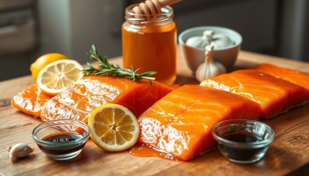 Honey Glazed Salmon Ingredients