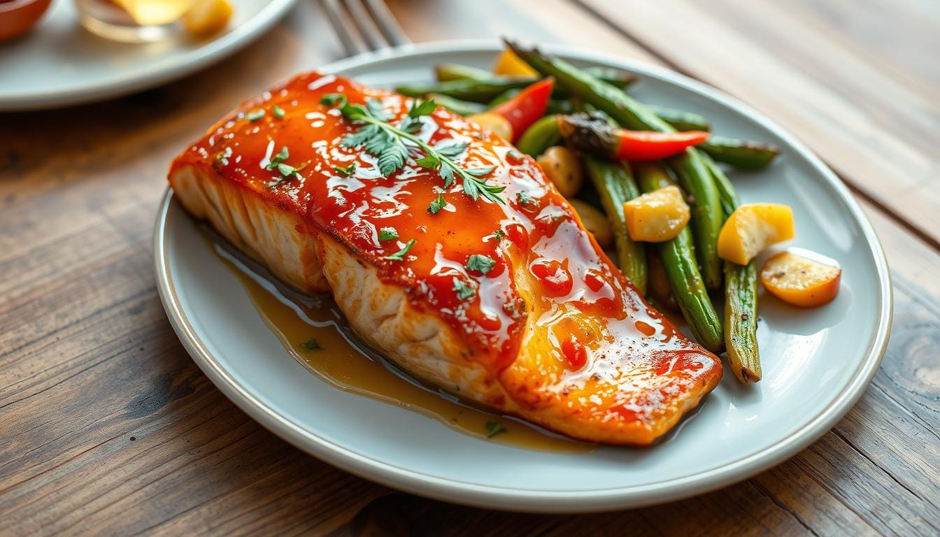 Honey Glazed Salmon