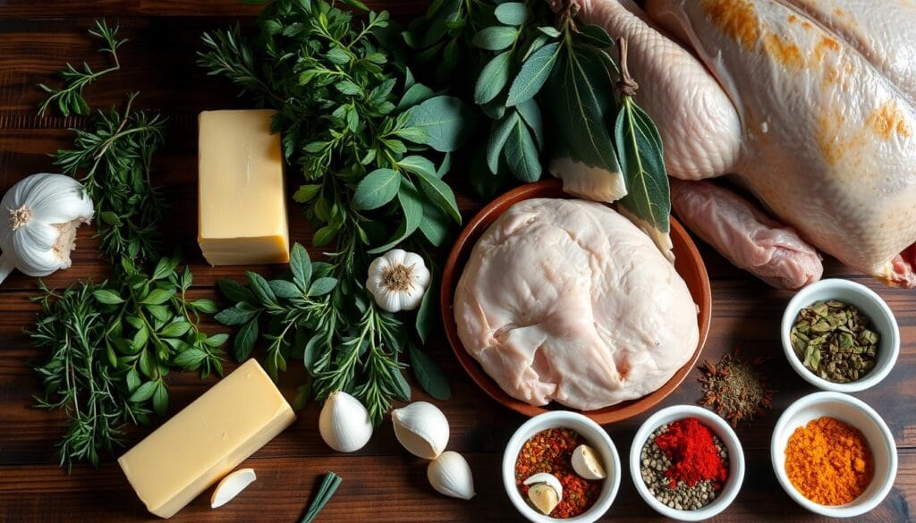 herb butter turkey ingredients